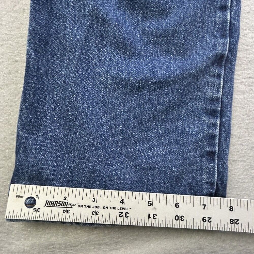 Vintage Wrangler Jeans Mens 32x32 Blue Medium Wash Cowboy Cut Western 13MWZ - Picture 13 of 13